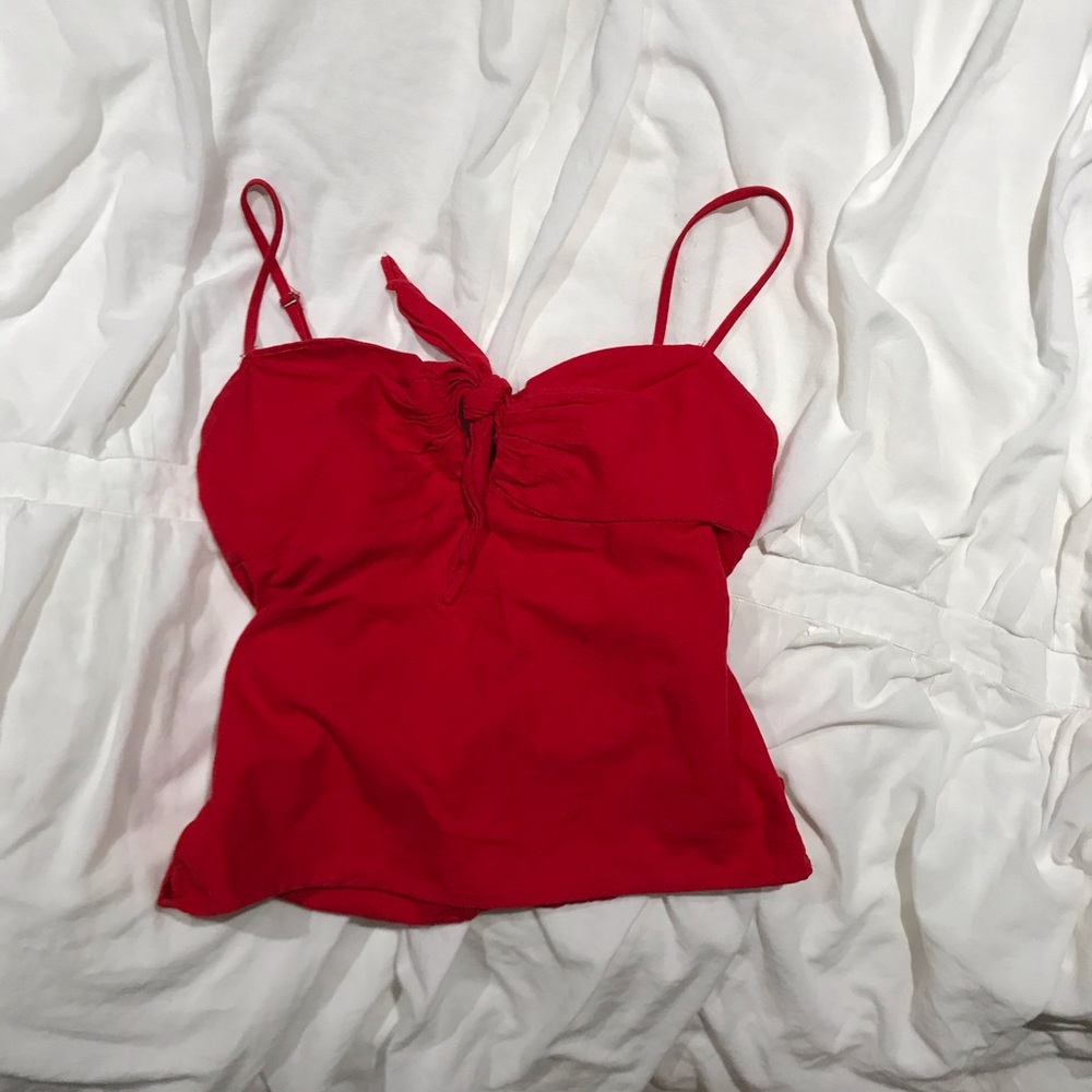 Brandy Melville- cherry bomb tank top